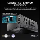 CORSAIR Tápegység Moduláris, iCUE LINK HXi SHIFT Series HX1200i SHIFT, 1200W, Cybenetics Platinum