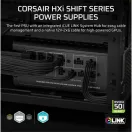 CORSAIR Tápegység Moduláris, iCUE LINK HXi SHIFT Series HX1500i SHIFT, 1500W, Cybenetics Platinum