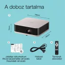 EPSON Projektor - Lifestudio Pop – EF-61R Rózsakvarc (3LCD, 1920x1080, 16:9, 700 AL, 5 000 000:1, HDMI/USB/WiFi)