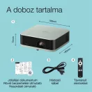 EPSON Projektor - Lifestudio Pop – EF-61G Jégzöld (3LCD, 1920x1080, 16:9, 700 AL, 5 000 000:1, HDMI/USB/WiFi)