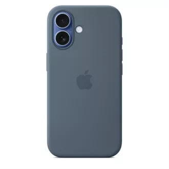 Apple iPhone 17 Silicone tok, MagSafe - Anchor Blue