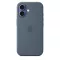 Apple iPhone 17 Silicone tok, MagSafe - Anchor Blue