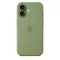 Apple iPhone 17 Silicone tok, MagSafe - Light Moss