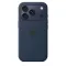 Apple iPhone 17 Pro Silicone tok, MagSafe – Midnight