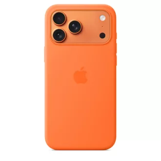 Apple iPhone 17 Pro Max Silicone tok, MagSafe – Orange