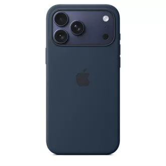 Apple iPhone 17 Pro Max Silicone tok, MagSafe – Midnight