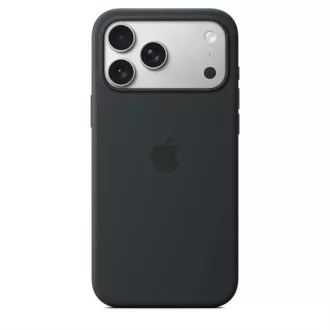 Apple iPhone 17 Pro Max Silicone tok, MagSafe – Black