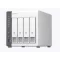 QNAP NAS 4 fiókos TS-433-4G Cortex-A55 4x2,0GHz, 1x4GB RAM, 1x2.5Gbps, 1xUSB3.2