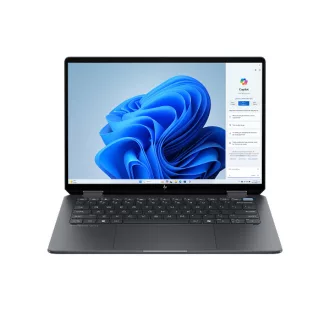   HP OmniBook Ultra Flip 14-fh0001nh, 14.0 2,8K OLED 120Hz Touch, Ultra 5-226V 4,5GHz, 16GB, 512GB, Win 11, sötétszürke
