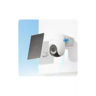   EZVIZ HB8C 4MP, 2K+ / kültéri kamera napelemmel, 4G&Wi-Fi, IP65, 5200 mAh akkumulátor, Pan&Tilt forgatható kivitel