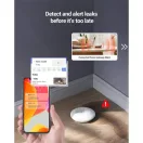 EZVIZ T10C vízszivárgás érzékelő, Zigbee, valós idejű riasztás, kompakt kialakítás, alacsony fogyasztás