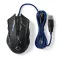 Nedis GMWD210BK gamer egér, 1200 / 1800 / 2400 / 3600 dpi | Állítható DPI | Gombok száma: 6 | Programozható gombok