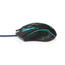 Nedis GMWD210BK gamer egér, 1200 / 1800 / 2400 / 3600 dpi | Állítható DPI | Gombok száma: 6 | Programozható gombok