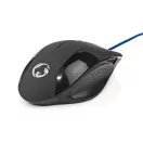 Nedis GMWD110BK gamer egér, 1200 / 2400 / 4800 / 7200 dpi | Állítható DPI | Gombok száma: 6 | Programozható gombok
