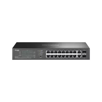   TP-LINK Switch 20x1000Mbps(16xPOE+) + 2xSFP Fémházas Easy Smart (Omada), ES220GP