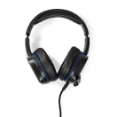Nedis GHST410BK USB gamer headset, 7.1 térhatás, LED világítás, 2,1m kábel