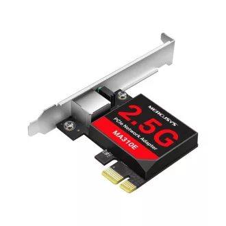   MERCUSYS Vezetékes hálózati adapter PCI-Express 2.5Gbps, MA310E