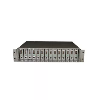   TP-LINK Rackbe szerelhető modul, 14 média konventer férőhelyes, MC1400