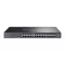 TP-LINK Switch 24x10Gbps + 8x10Gbps SFP+ + 1xkonzol port + 1xType-C konzol port, Menedzselhető Rackes, SX3832