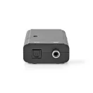 Nedis ACON2505BK digitális audió konverter, digitális koax bemenet,  toslink optikai kimenet