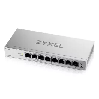   ZYXEL Switch 8x1000Mbps (4xPOE+), Fémházas Asztali, GS1200-8HPV3-EU0101F