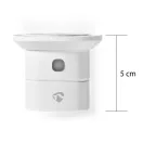 Nedis ZBDCO11WT Zigbee 3.0 szén-monoxid érzékelő, Szenzor élettartama: 10 év | EN 50291 | Android™ / IOS | Tesztgombbal