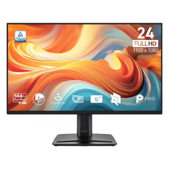   MSI Monitor Business PRO MP245 E14VL 23,8" FHD 1920x1080, VA, 16:9, 144Hz, 4000:1, 1ms, HDMI, VGA, Black