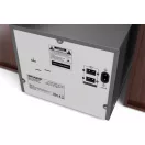 SHARP XL-B512BR Bluetooth mikrohifi rendszer barna fa hangszórókkal, 45W, USB/Bluetooth