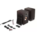 SHARP CP-SS30BR 2.0 Polchangszóró, 60W, USB/Bluetooth, Barna