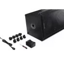 SHARP CP-LS200 SUMOBOX PRO nagy teljesítményű hordozható hangszóró, TRS/XLR/AUX/Bluetooth, 108dB