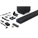 SHARP Q HT-SBW53121(BK) 3.1.2 Dolby Atmos / DTS:X Vezeték nélküli hangprojektor mélynyomóval, Fekete