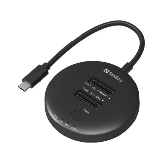 SANDBERG USB3.2 Cloner Dock for NVMe M.2 SSD