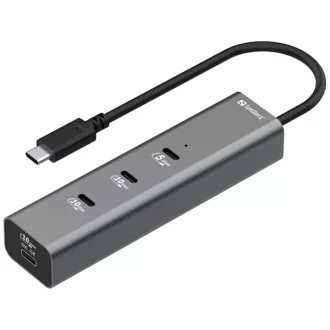 SANDBERG USB-C Port, 5-in-1 MediaDock