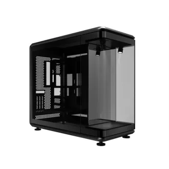   COOLER MASTER Ház ATX MASTERFRAME 360 Panorama,Tápegység nélkül, Fekete