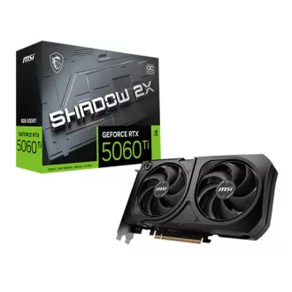   MSI Videokártya PCI-Ex16x nVIDIA RTX 5060 Ti SHADOW 2X PLUS 8GB DDR7 OC BULK