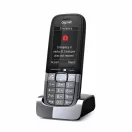 GIGASET PRO Telefon SL850H kézibeszélő, Bluetooth 5.1, jack3.5, színes TFT QVGA kijelző, jelvesztés riasztás, titán