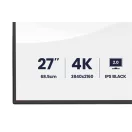 IIYAMA ProGraphic monitor, IPS, 27", 3840x2160, 16:9, 450 cd/m˛, 4ms, 3000:1, HDMI/DisplayPort/USB-C/RJ45