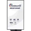 IIYAMA ProLite monitor, IPS, 31.5", 3840x2160, 16:9, 450 cd/m˛, 4ms, 3000:1, HDMI/DisplayPort/USB-C/RJ45