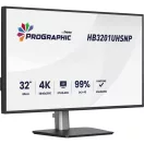 IIYAMA ProLite monitor, IPS, 31.5", 3840x2160, 16:9, 450 cd/m˛, 4ms, 3000:1, HDMI/DisplayPort/USB-C/RJ45