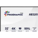 IIYAMA ProLite monitor, IPS, 31.5", 3840x2160, 16:9, 450 cd/m˛, 4ms, 3000:1, HDMI/DisplayPort/USB-C/RJ45