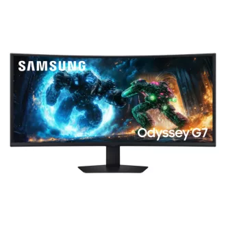   SAMSUNG Odyssey G7 G75F Ívelt Gaming VA monitor 40", 5120x2160, 21:9, 350cd/m2, 1ms,  DisplayPort/2xHDMI/2xUSB-A/USB-B