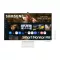 SAMSUNG M8 M80F Vision AI Smart 4K monitor 32", 3840x2160, 16:9, 400cd/m2, 4 ms, HSMI/2xUSB/1xUSB-C, hangszóró, Fehér