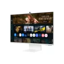 SAMSUNG M8 M80F Vision AI Smart 4K monitor 32", 3840x2160, 16:9, 400cd/m2, 4 ms, HSMI/2xUSB/1xUSB-C, hangszóró, Fehér