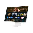 SAMSUNG M8 M80F Vision AI Smart 4K monitor 32", 3840x2160, 16:9, 400cd/m2, 4 ms, HSMI/2xUSB/1xUSB-C, hangszóró, Fehér