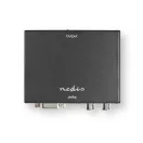 Nedis VCON3454AT (converter) VGA konverter, VGA bemenet, HDMI kimenet 1080p | 1,65 Gbps, aktív eszköz