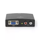 Nedis VCON3454AT (converter) VGA konverter, VGA bemenet, HDMI kimenet 1080p | 1,65 Gbps, aktív eszköz