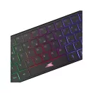 BARACUDA BGK-04141B-US SEAHORSE-B-US vezetékes gamer billentyűzet, angol, 64 gomb