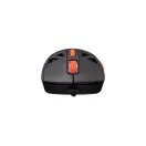 BARACUDA BGM-091B SEAL-B vezetékes gamer egér, 12800 dpi, fekete