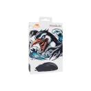 BARACUDA BGM-101B PENGUIN-B vezetékes gamer egér, 3600 dpi, rainbow MX8736B, fekete
