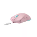 BARACUDA BGM-124P TURTLE-P vezetékes gamer egér, 3200dpi, pink